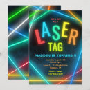 Buscar laser invitaciones Para niños