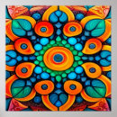 Buscar mandala azul posters Colorido