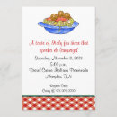 Buscar espaguetis invitaciones Cena