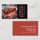 Buscar carne tarjetas de visita Bbq