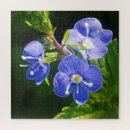 Buscar flores azules puzzles Para todos