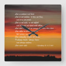Buscar bible verse relojes de pared Christian
