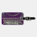 Buscar máquina de escribir etiquetas para maletas Retro