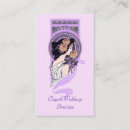 Buscar moda nupcial tarjetas de visita Blanco