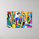 Buscar jazz lienzos Ilustracion