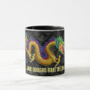 Buscar oro dragones tazas Negro