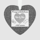 Buscar boda único adornos Recién casados