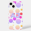 Buscar polka dot iphone fundas Monograma