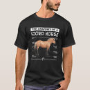 Buscar anatomía del caballo camisetas Raza de caballo