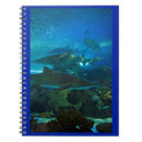 Buscar tiburones libretas Azul