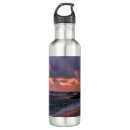 Buscar palmera agua botellas Atardecer