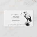 Buscar cigüeña tarjetas de visita Maternidad