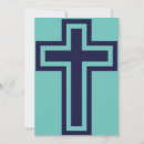 Buscar cruz cristiana tarjetas Azul