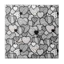Buscar corazones negros azulejos Lindo