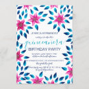 Buscar flores azules y rosas invitaciones Invitados