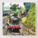 Buscar tren histórico relojes de pared Para todos