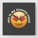Buscar emoji relojes de pared 6 º cara