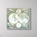 Buscar mapas antiguos lienzos Mapas del mundo antiguo