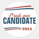 Buscar candidato pegatinas Político