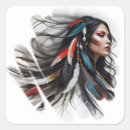 Buscar cherokee pegatinas Nativo americano