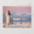 Buscar faros postales Invierno
