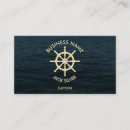 Buscar capitán del yate tarjetas de visita Para todos
