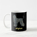 Buscar afgano tazas Negro