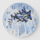 Buscar mariposa azul relojes de pared Bonito
