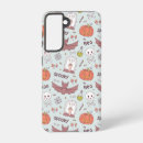 Buscar esqueleto samsung fundas Lindo patrón de halloween