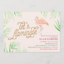 Buscar flamingo invitaciones Flamingo baby ducha