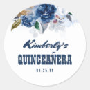 Buscar quinceañera pegatinas Floral