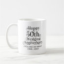 Buscar feliz aniversario tazas Elegante