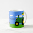 Buscar tractor verde tazas General y unisex