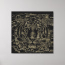 Buscar tigres lienzos Pintura