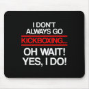 Buscar kick boxing alfombrillas de raton Amante del kickboxing
