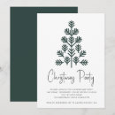 Buscar árbol verde invitaciones de navidad Para todos