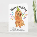 Buscar chistosa tarjetas Amantes del perro