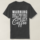 Buscar coffee addict camisetas Sarcasmo