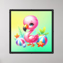Buscar flamingo lienzos Acuarela