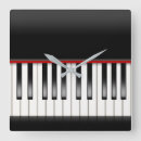 Buscar instrumento musical relojes de pared Piano