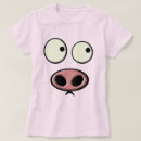 Buscar cara del cerdo camisetas Animales