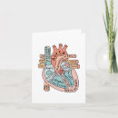Buscar corazón anatómico tarjetas Enfermera