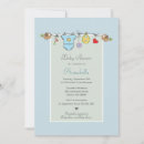 Buscar línea azul invitaciones Invitados