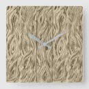 Buscar tableros madera de relojes de pared Grano