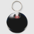 Buscar bolas de billar llaveros Bola negra
