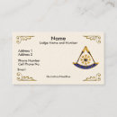Buscar masonic tarjetas de visita Negocio