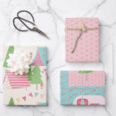 Buscar glamour papel de regalo Rosa