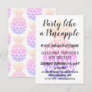 Buscar piña invitaciones Hawaii