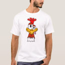 Buscar pollo del dibujo animado camisetas Gallina