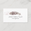 Buscar feather tarjetas de visita 4 º moda